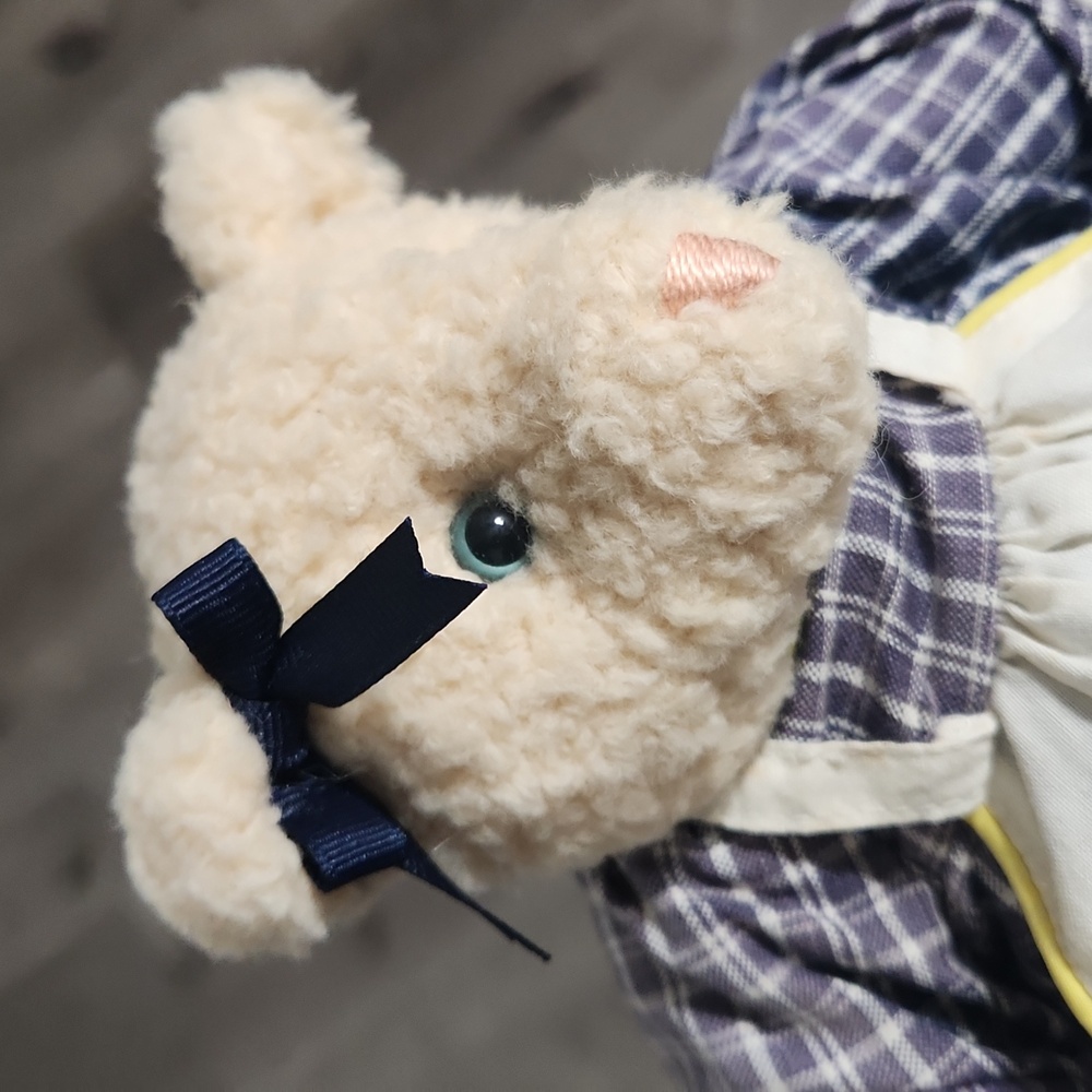 Teddy Bear Plush Vintage Morton Salt - Picture 3 of 4
